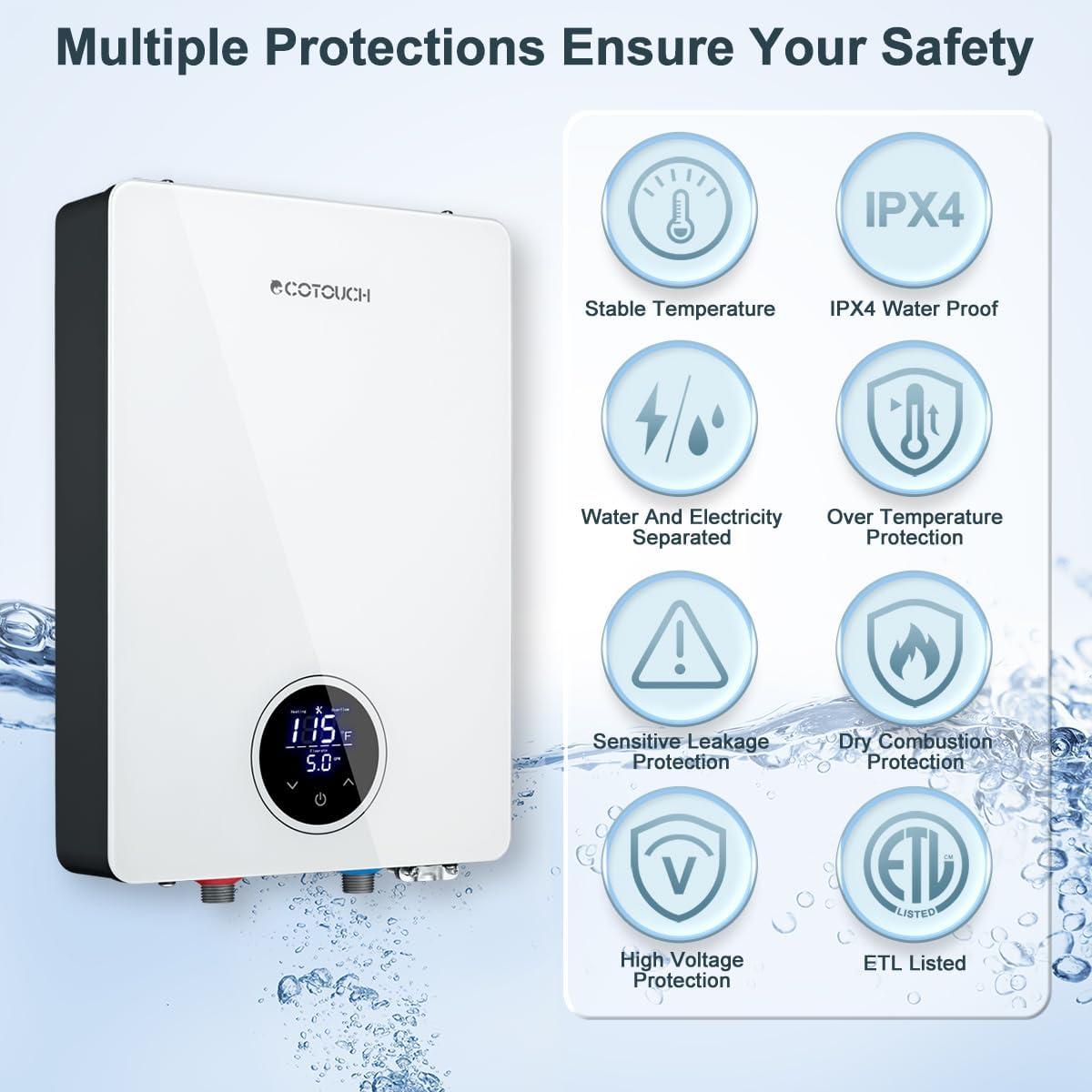 Our ECOTOUCH 27kW Review: Instant Hot Water, Reliable & Efficient