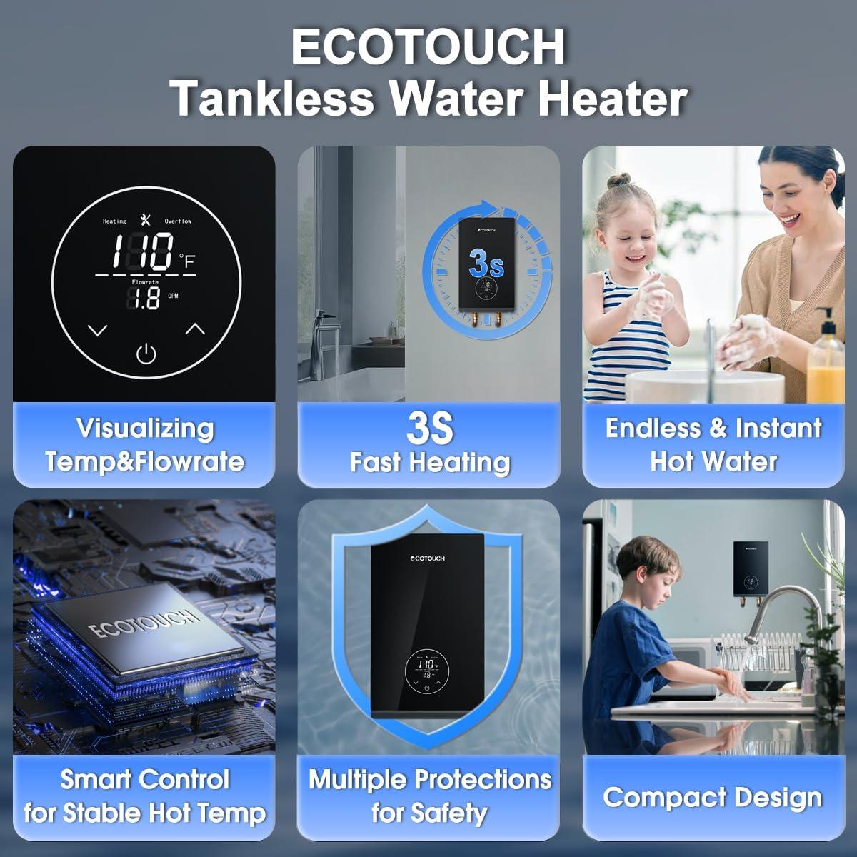 Our Take on ECOTOUCH 8kW: Compact, Reliable Instant Hot Water